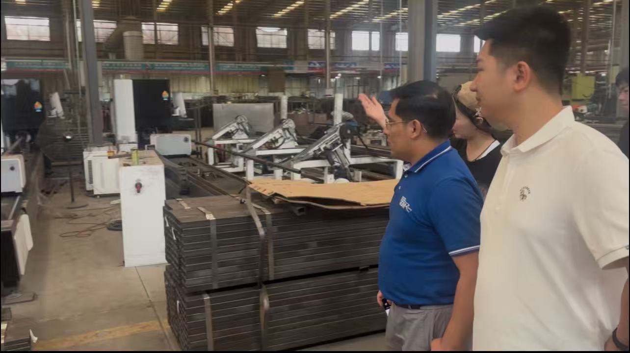 Partners Visiting the Factory